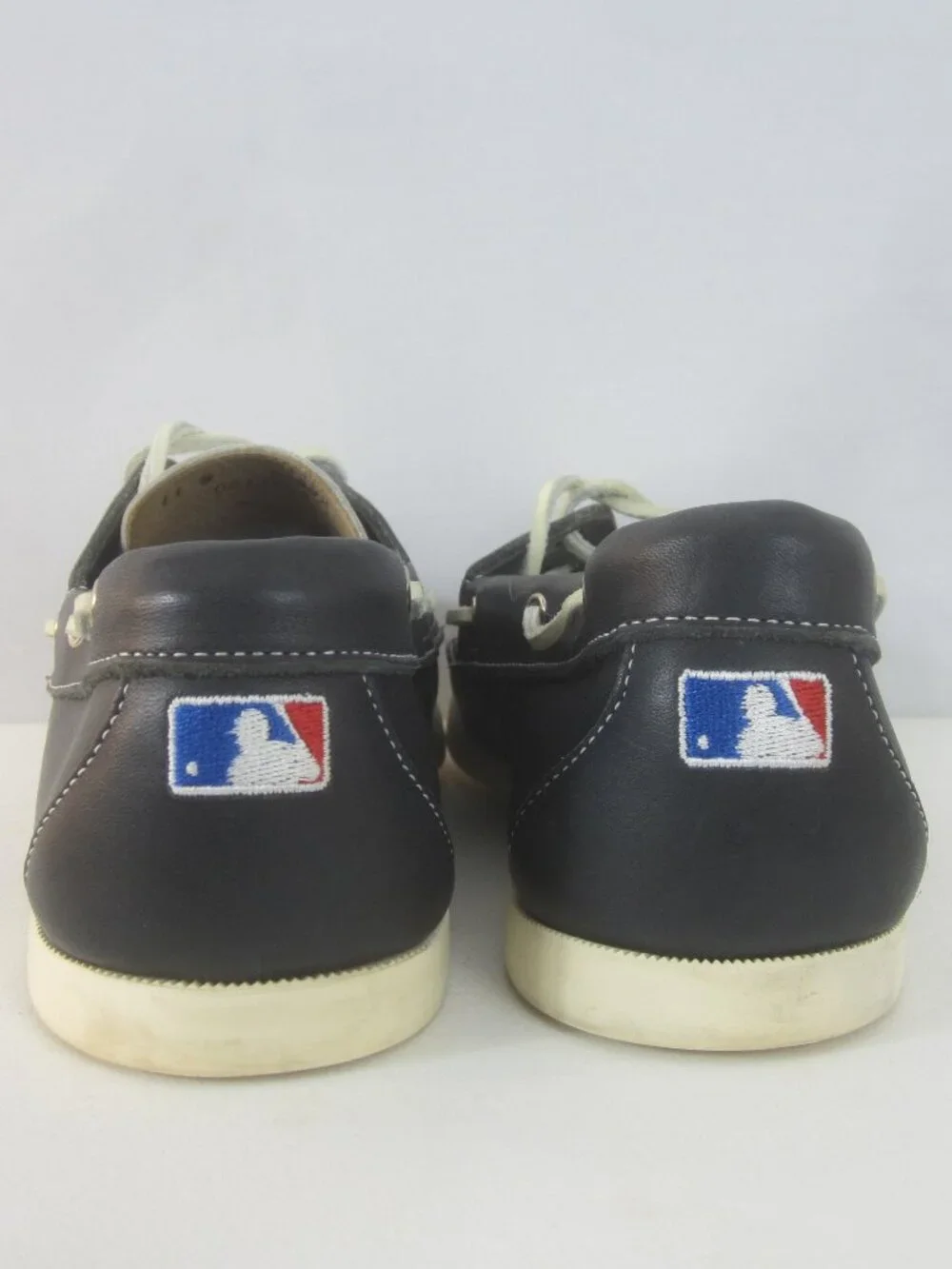 Allen Edmonds Men 11 D Team MLB Boston Red Sox Boat Shoes Loafers Baseball